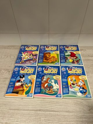 Colección 6 DVDs Disney Magic English