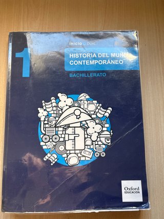 Historia del mundo contemporáneo, 1 Bachillerato