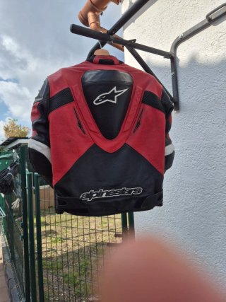 Chaqueta de Piel para Moto Alpinestars