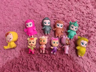 Set de 10 Muñecos Bebés Llorones