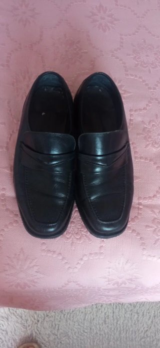 Zapatos tipo mocasín negros