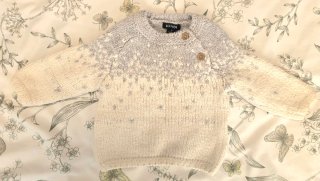 Jersey de punto para bebé 0 meses