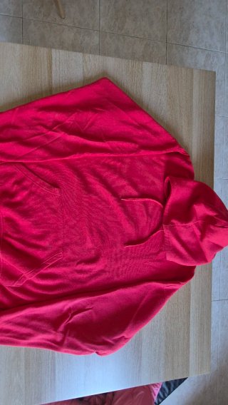 Sudadera Roja Uneek Talla 3XL