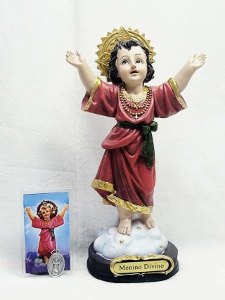 Divino Niño Jesús:Figura,estampa y medalla.