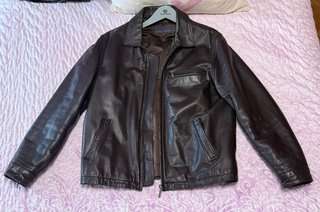 Chaqueta de Piel Chevignon Marrón