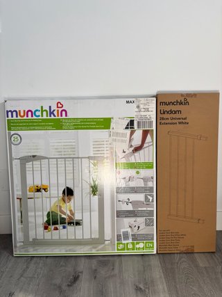 Barrera de Seguridad Infantil Munchkin + Extensión