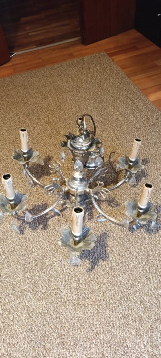 Lámpara Vintage Bejorama 6 Luces , araña clásica