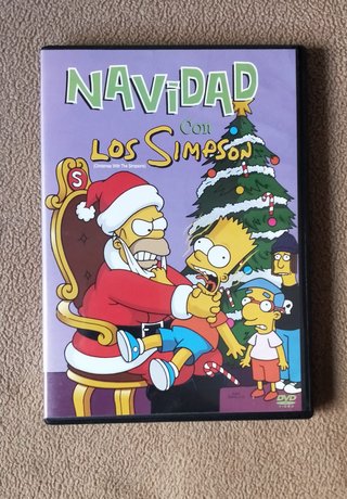 DVD Navidad con Los Simpson. Original, buen estado