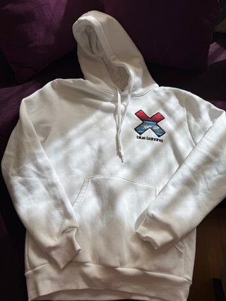 Sudadera Blue Banana Blanca