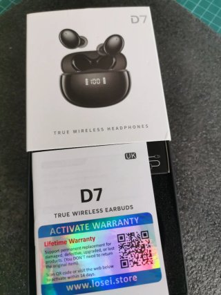 Auriculares Inalámbricos D7