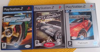 Pack 3 Juegos Need for Speed PS2