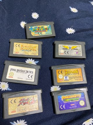 Lote de 6 Juegos para Game Boy Advance