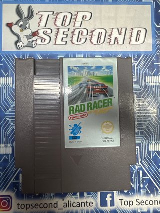 Juego Rad Racer para NES