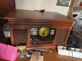 Equipo de música vintage