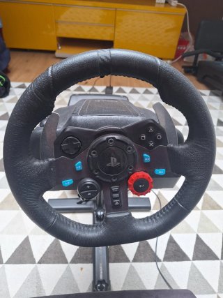 Cockpit Playseat + Volante Logitech G29 + palanca
