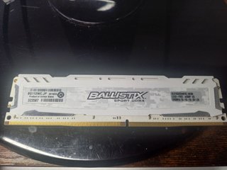 RAM DDR4 Crucial Ballistix Sport 2400Mhz 2x16GB
