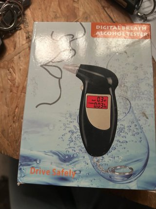 Test de alcoholemia COMO NUEVO
