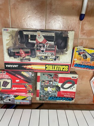 Lote de Juguetes Scalextric Antiguos