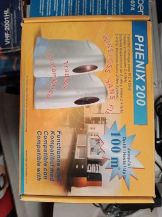 Transmisor AV Inalámbrico Phenix 200