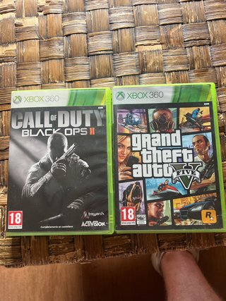 2 Giochi Xbox 360: Call of Duty e GTA V