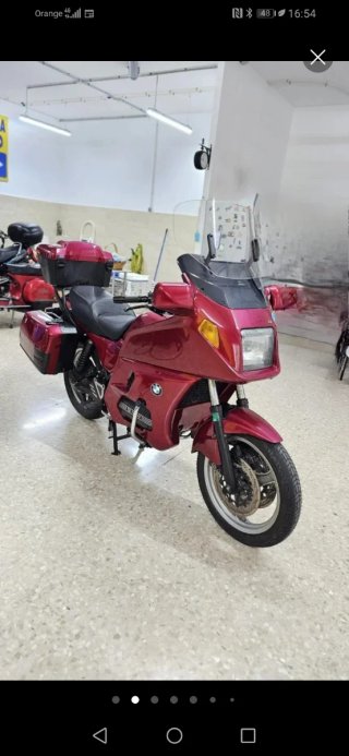 Moto BMW K1100 lt touring roja ITV hasta sept 2027