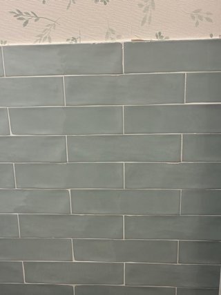 Azulejos Cerámicos Verde Pastel