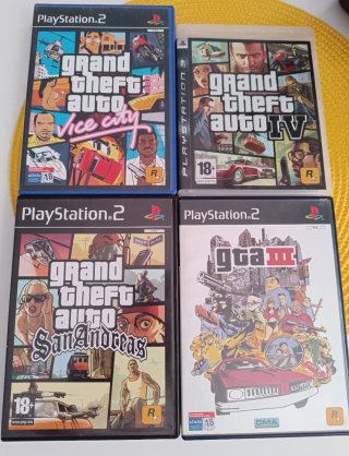 Pack 4 Juegos Grand Theft Auto (GTA)