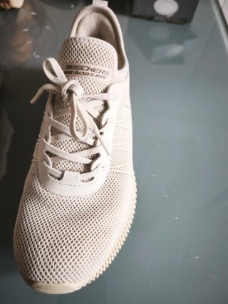 Bambas Skechers Bobs Beige