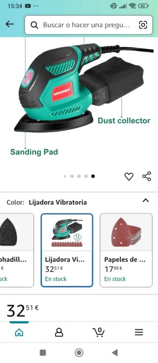 Lijadora Vibratoria HYCHIKA