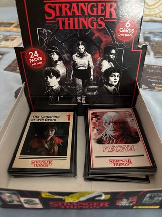 Cartas Panini Stranger Things