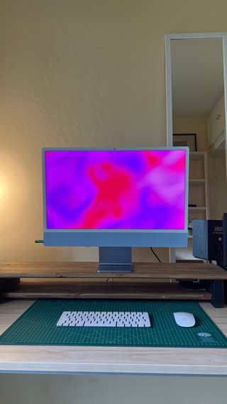 iMac 24 (2021) M1 16GB RAM 512GB SSD Azul