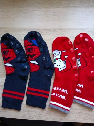 2 Pares de Calcetines Antideslizantes