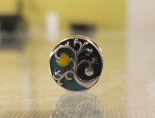 Charm de Plata Árbol de la Vida