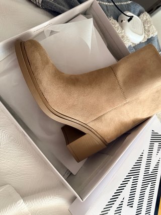 Botas de vestir beige