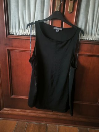 Camisa sin mangas negra Primark