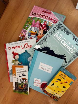 Lote 6 libros infantiles.