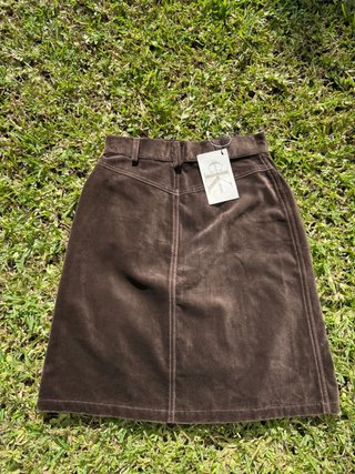 Gonna Calvin Klein marrone
