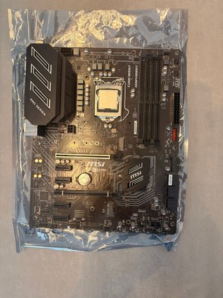 Placa Base MSI Z390-A PRO + Intel i5 9600K
