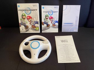 Mario Kart Wii con Volante
