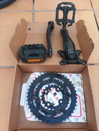 Bielas y triple plato Rockrider (B'Twin 540S / MTB