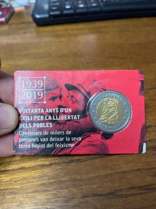 Moneta commemorativa 2 Euro Catalunya