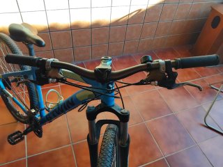 Bicicleta de Montaña Btwin Azul