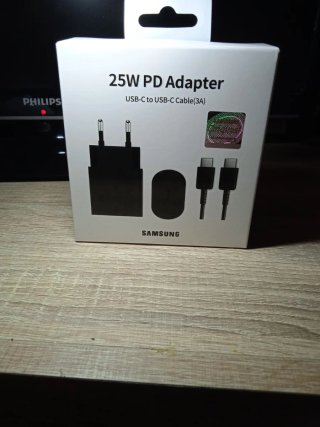 Cargador Samsung 25W PD con Cable USB-C
