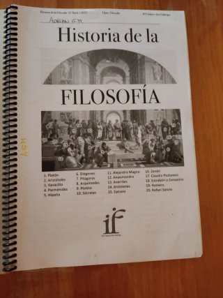 Historia de la filosofía