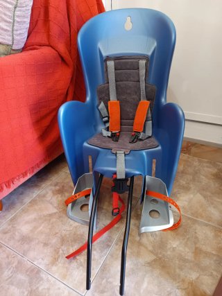 Silla de Bicicleta Infantil Azul