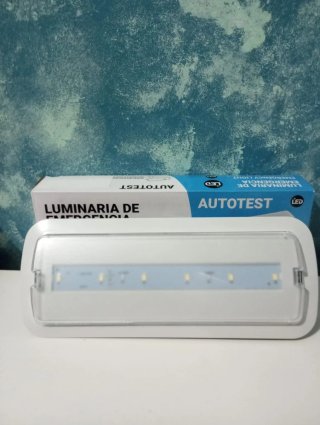 Luz de Emergencia LED Autotest