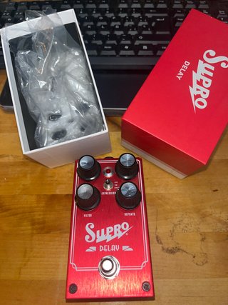 Pedal de Guitarra Supro Delay