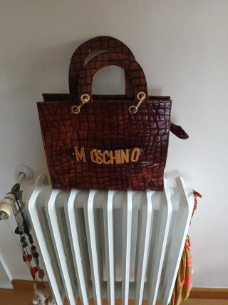 Bolso Moschino Marrón