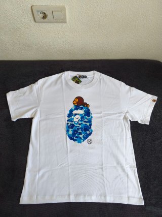 Camiseta Bape Blanca