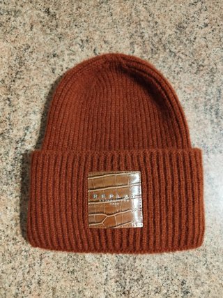 Gorro Replay Marrón